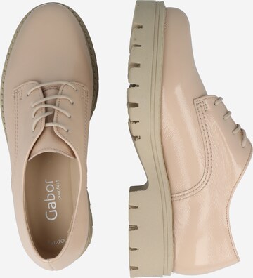 GABOR Lace-Up Shoes in Pink