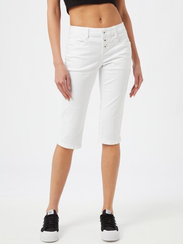 Soccx Slim fit Jeans 'Ly:ia' in White: front