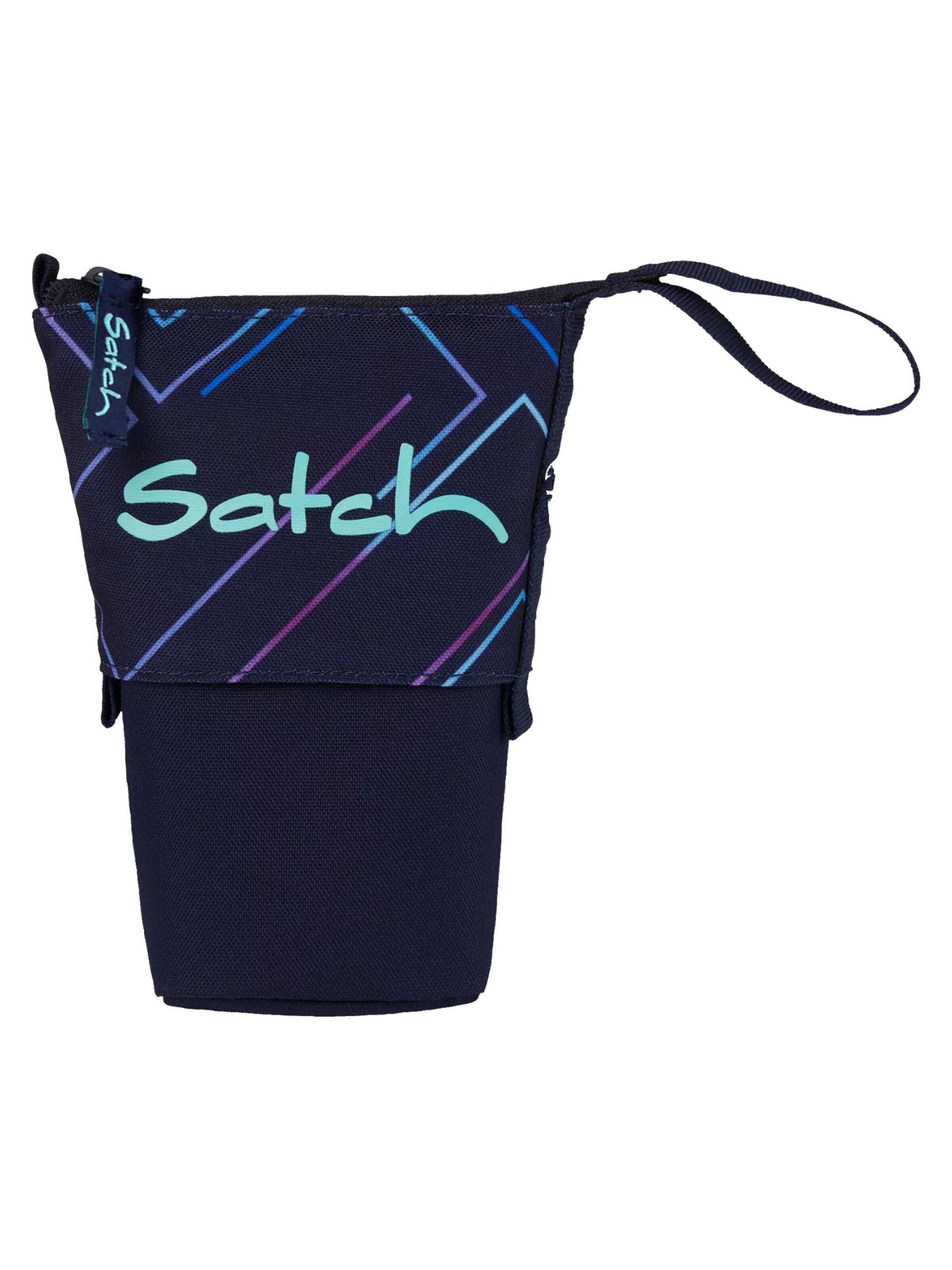 Satch Tasche 'Federmäppchen Pencil Slider'‌‌‌‌‌‌‌‌‌‌ in Lila: Vorderseite
