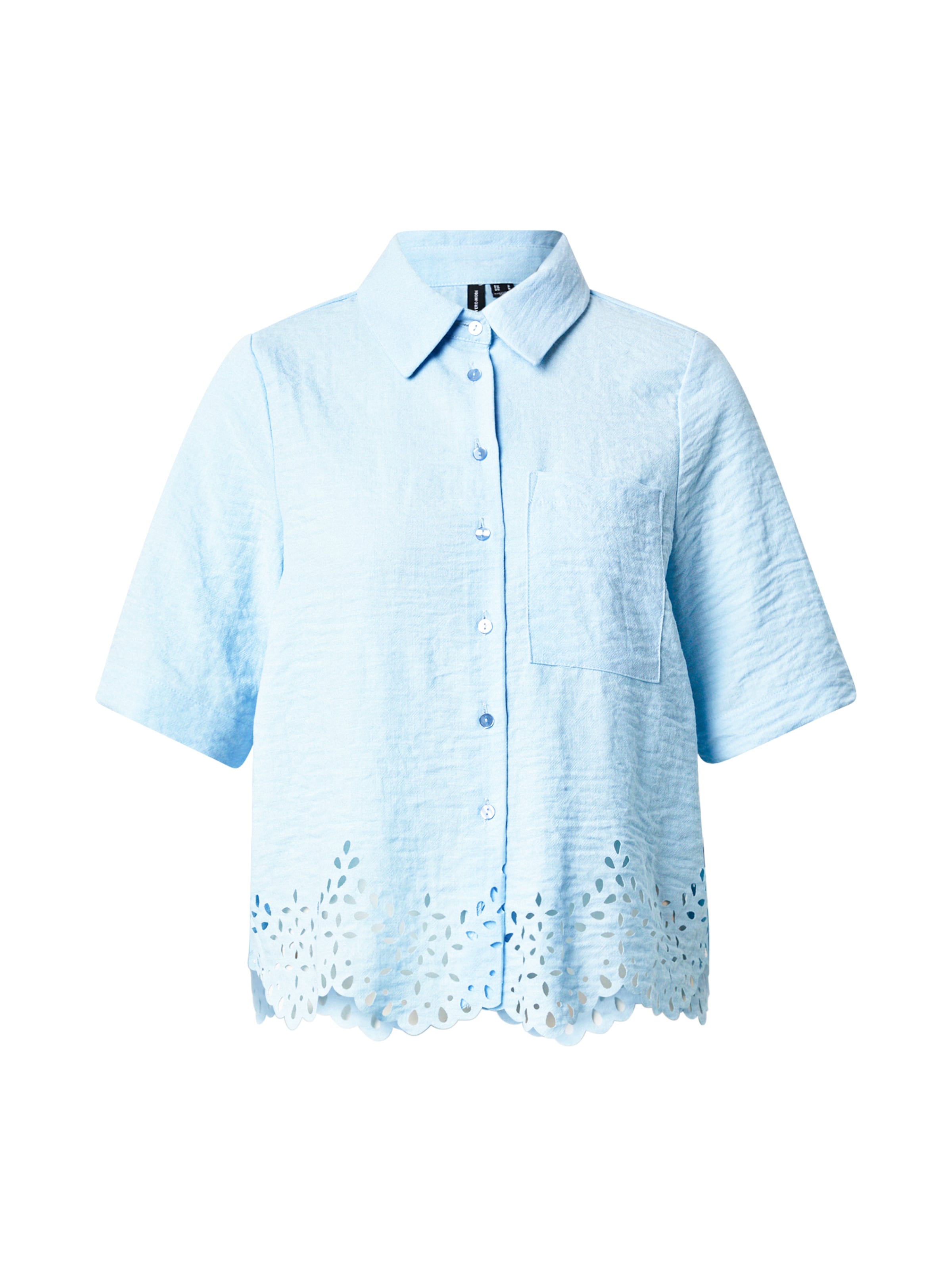 VERO MODA Bluse 'VMOTTA' i blå: forside