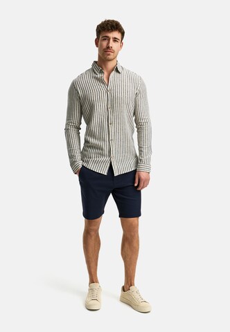 INDICODE JEANS Regular Trousers 'Thews' in Blue