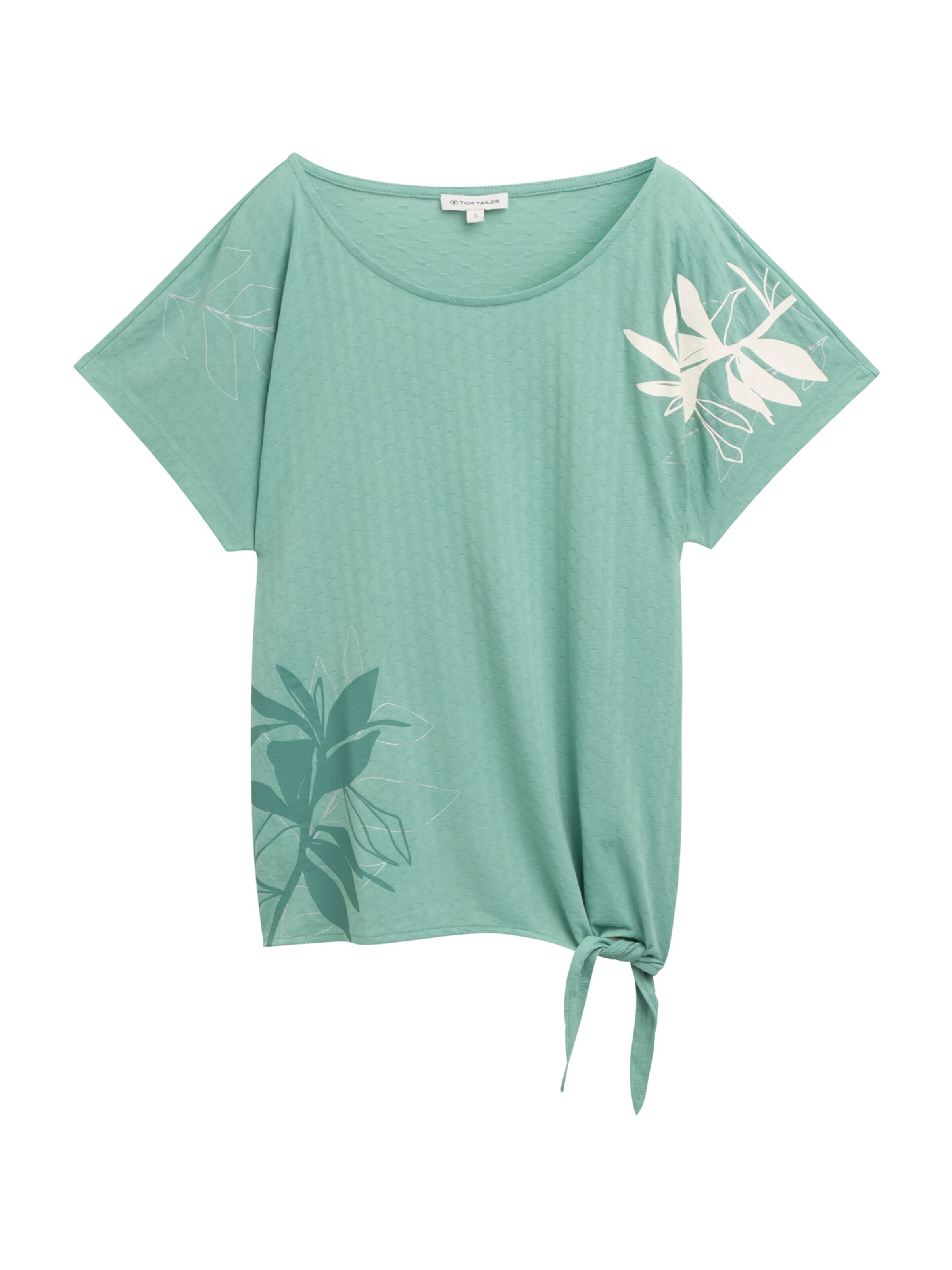 TOM TAILOR Tričko - Zelená: predná strana