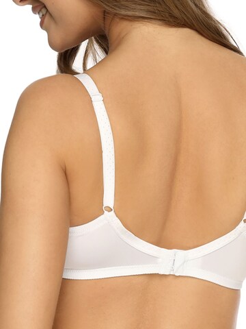 VIANIA T-shirt Bra 'Betty' in White