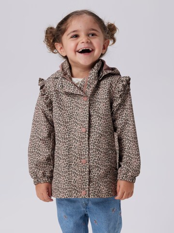 NAME IT - Chaqueta de entretiempo 'NMFMania' en marrón: frente