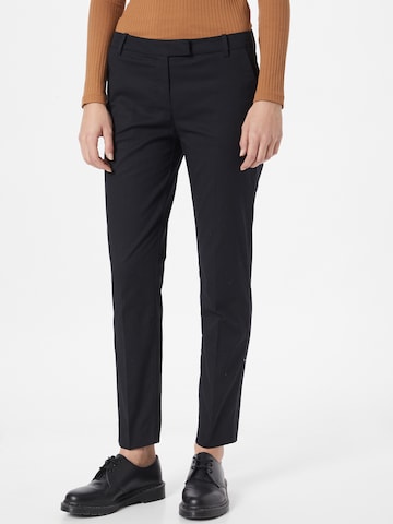 Marc O'Polo - regular Pantalón chino 'Torne' en negro: frente