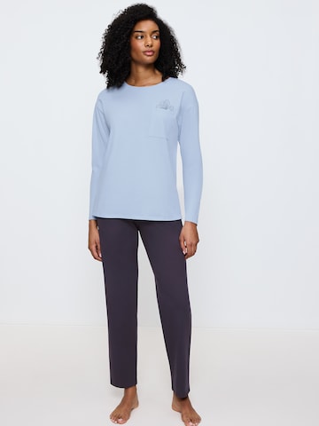 TRIUMPH - Pijama ' Jersey Dream Sets ' en azul: frente