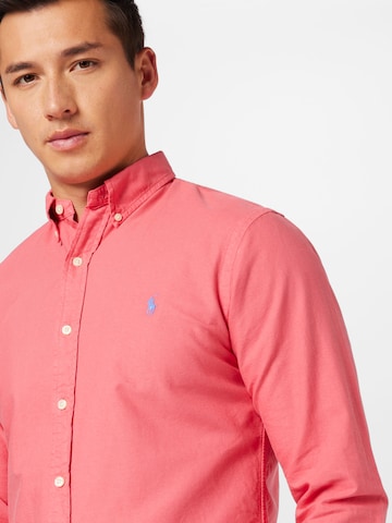 Polo Ralph Lauren Slim fit Overhemd in Rood
