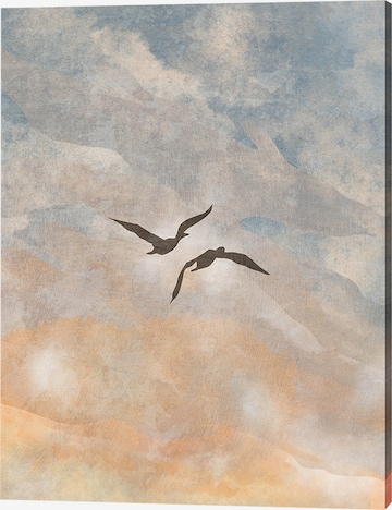 Liv Corday Bild 'Boho Sky' in Blau: predná strana