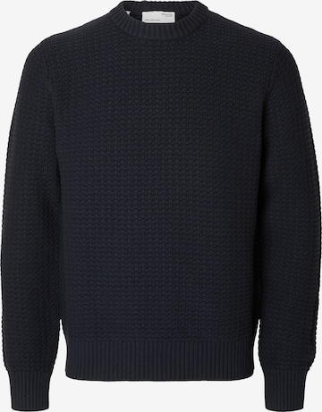 SELECTED HOMME Sweater 'Thim' in Blue: front