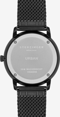 Sterzinger Analoog horloge in Zwart