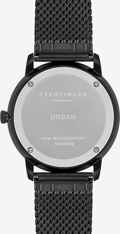 Sterzinger Analoog horloge in Zwart