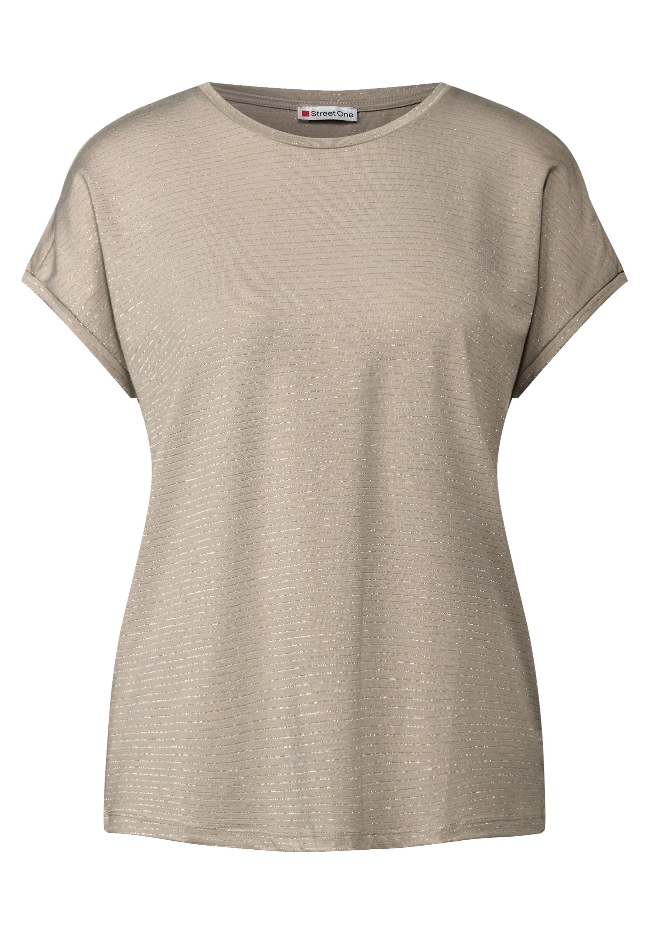 STREET ONE Shirt in Beige: front