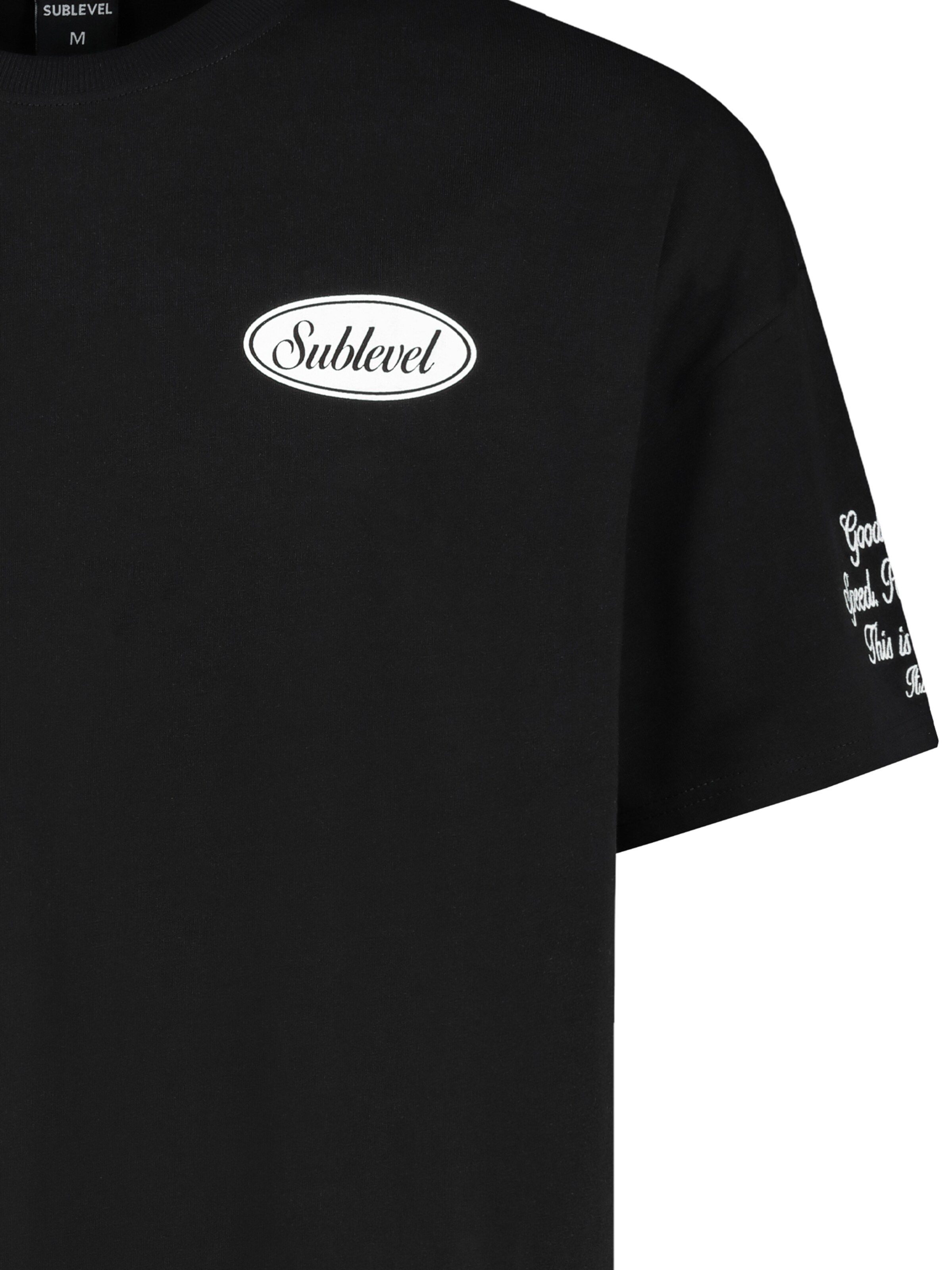 Sublevel T-Shirt in Schwarz