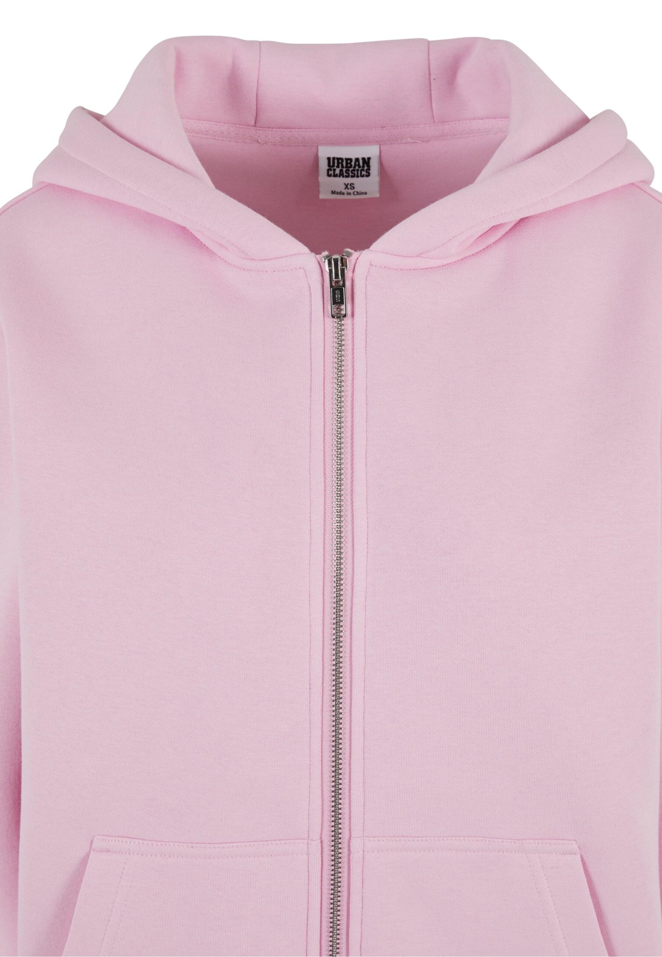 Urban Classics Sweatjakke i pink