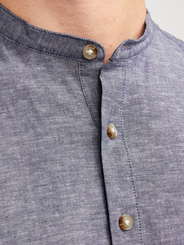 JACK & JONES Regular fit Button Up Shirt 'Summer' in Blue