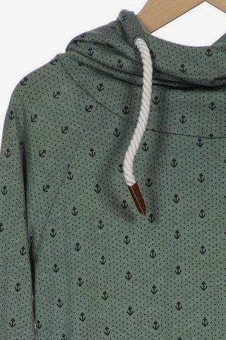 naketano Sweatshirt & Zip-Up Hoodie in XS in Green