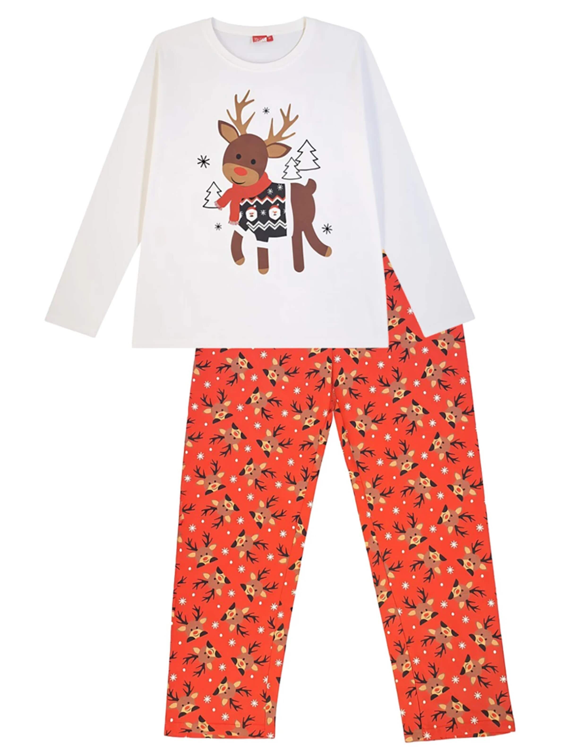 United Labels Pajama 'Rentier XMAS' in Mixed colors: front