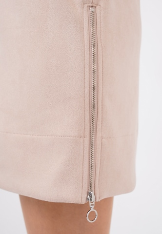 FRESHLIONS Jurk in Beige