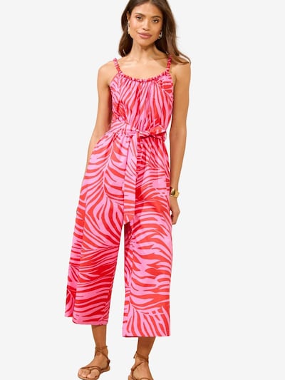 Lipsy Jumpsuit i XL i hindbær / eosin, Produktvisning
