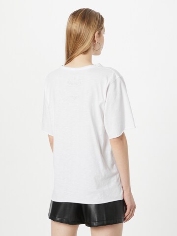 T-shirt oversize 'Snoopy Leo' Frogbox en blanc