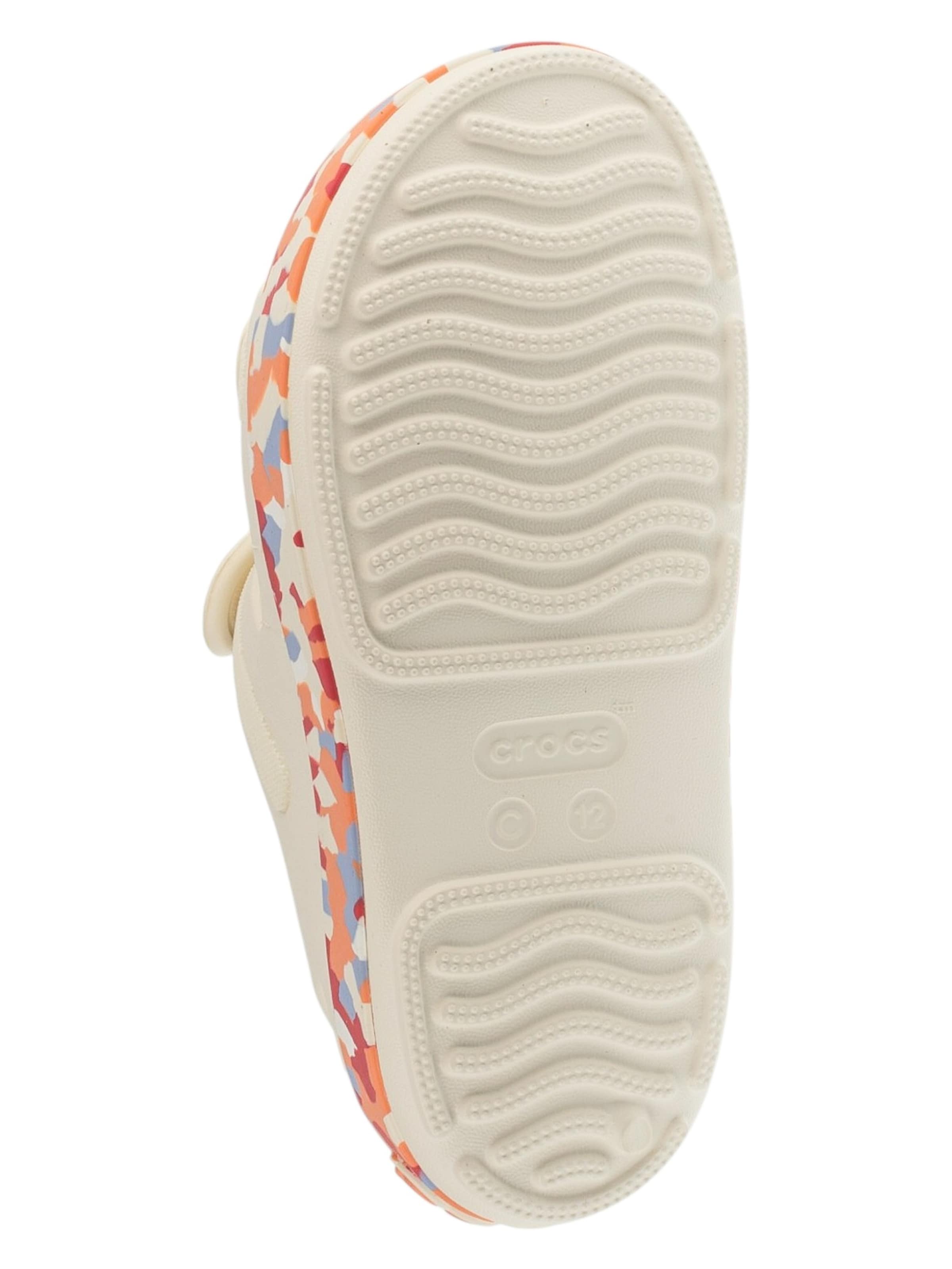 Crocs Sandale 'Crocband Cruiser Glow Confetti Band' in Beige