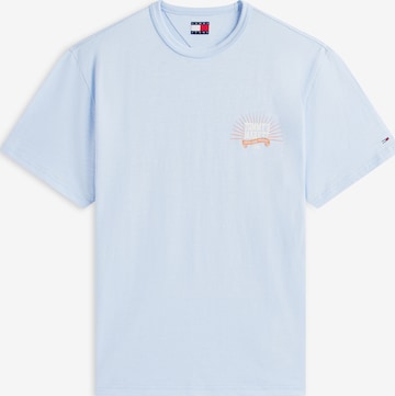 Tommy Jeans Koszulka 'NOVELTY' w kolorze niebieski: przód