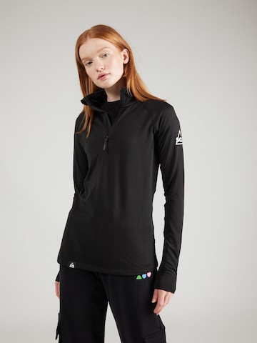 SOS Athletic Sweater 'Jasna' in Black: front