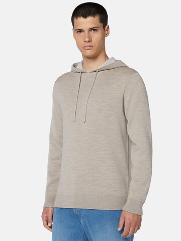 Boggi Milano Sweatshirt in Beige: Vorderseite