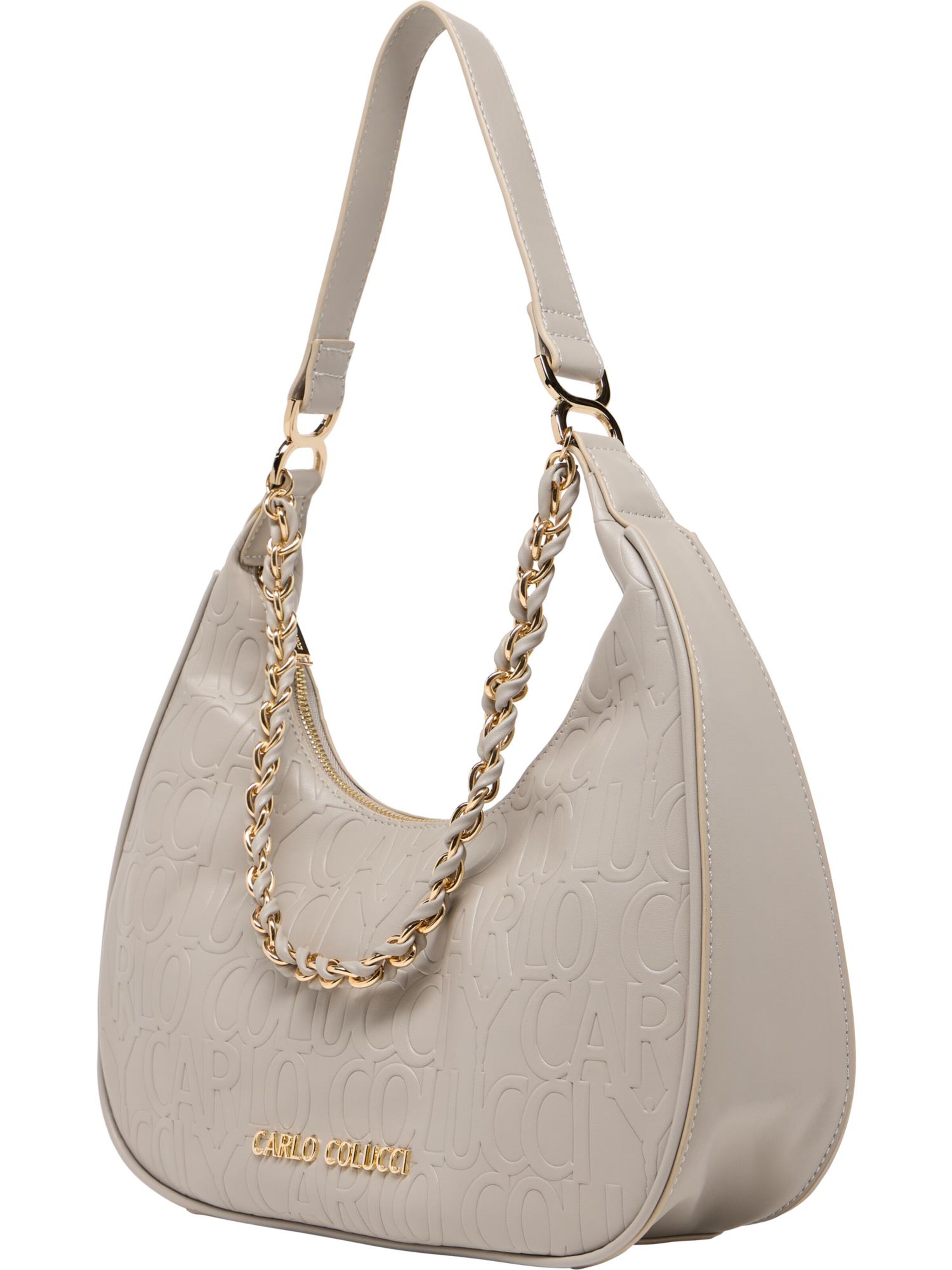 Carlo Colucci Shoulder bag 'Dolzani' in Grey