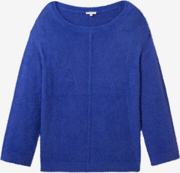 Tom Tailor Women + Trui in Blauw: voorkant