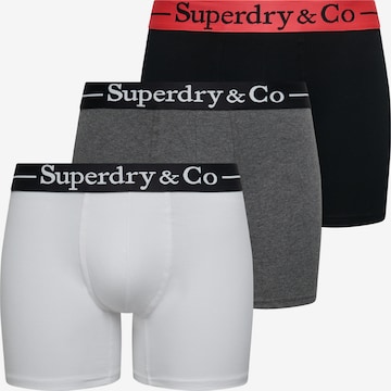 Superdry & Co Boxer shorts in Black: front