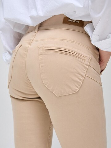 Salsa Jeans Regular Chino trousers 'Secret' in Beige