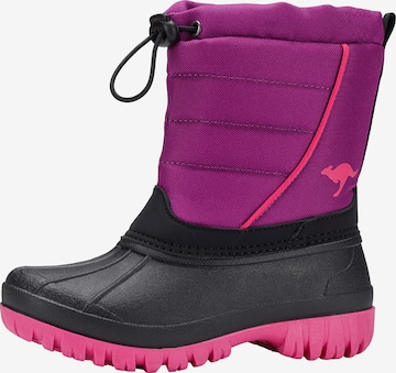 KangaROOS Snow Boots in Pink: front
