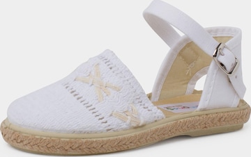 Pisamonas Sandalen in Wit: voorkant