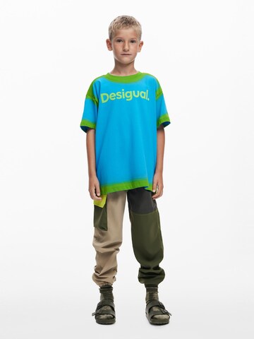 T-Shirt Desigual en bleu : devant