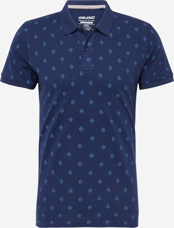 BLEND Poloshirt in Blau: predná strana