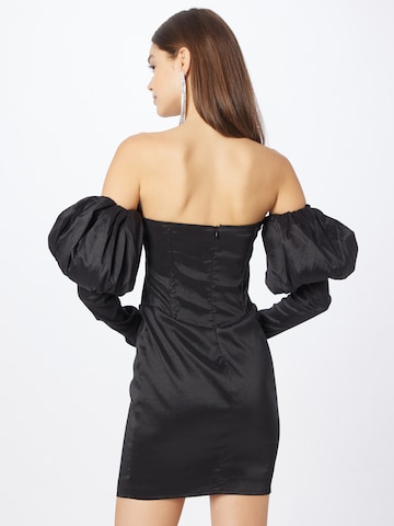 Misspap - Vestido de cocktail 'Tamara' em preto