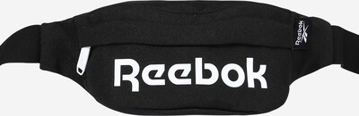 REEBOK Sportgürteltasche in schwarz / weiß, Produktansicht