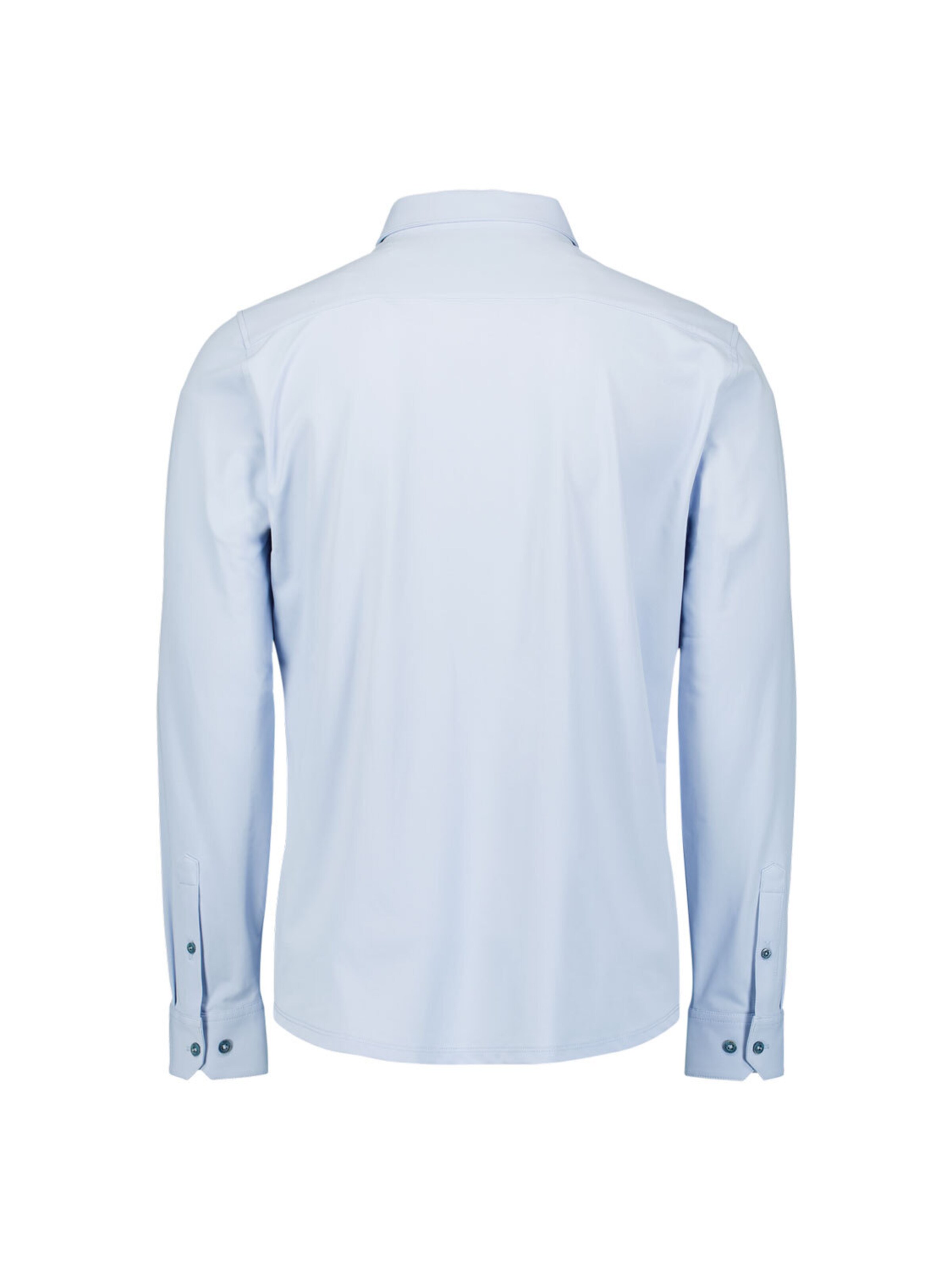 No Excess Regular Fit Hemd in Blau