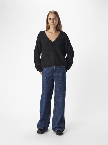 OBJECT Pullover i sort