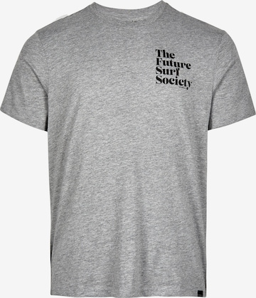 T-Shirt 'Future Surf' O'NEILL en gris : devant