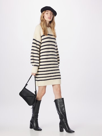 River Island Knitted dress 'CAMILLE' in Beige