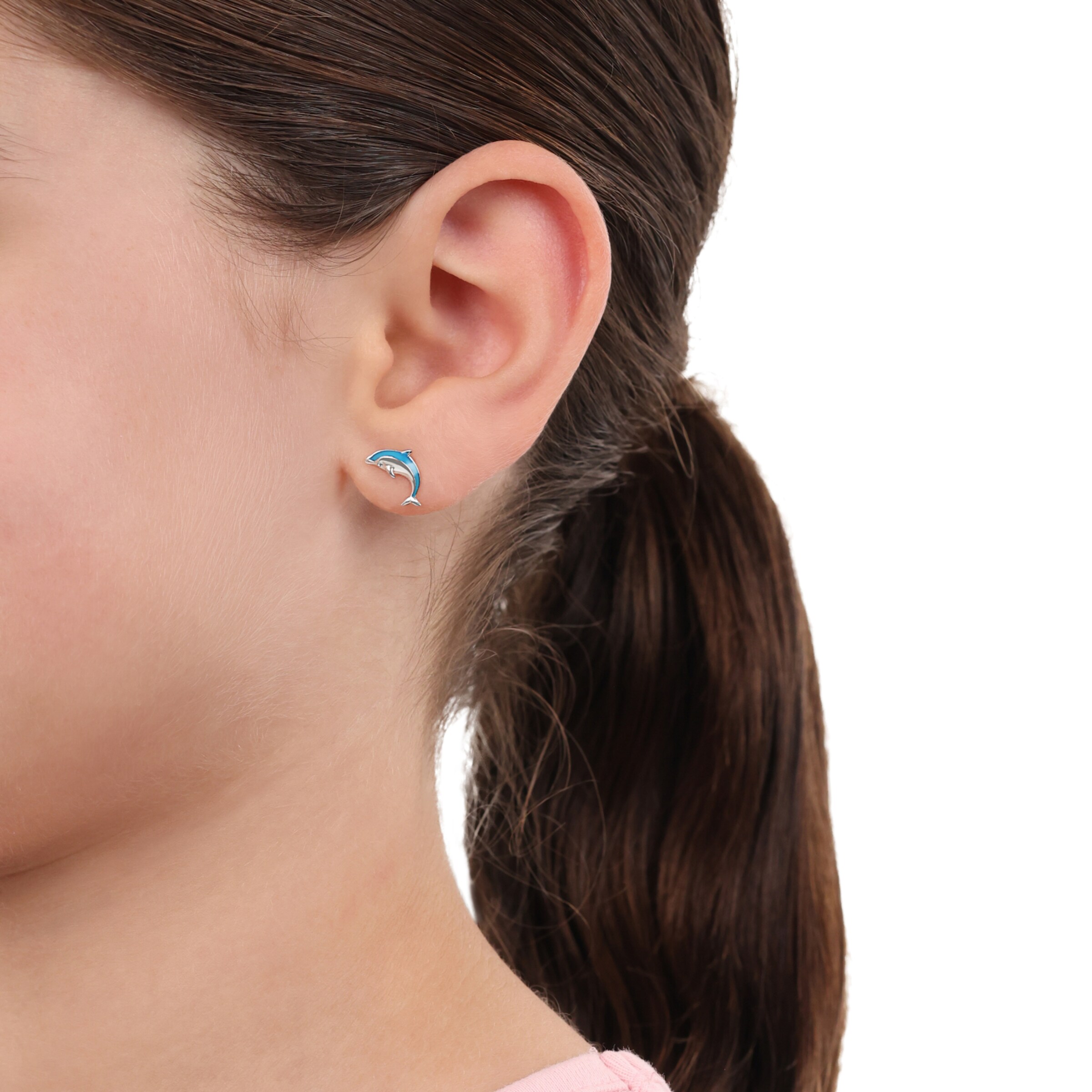 PRINZESSIN LILLIFEE Earrings in Silver: front