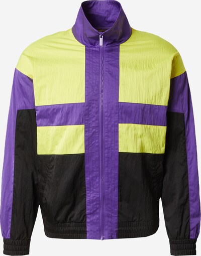 ABOUT YOU x Chiara Biasi Between-Season Jacket 'Willi' in Light yellow / Purple / Black, Item view