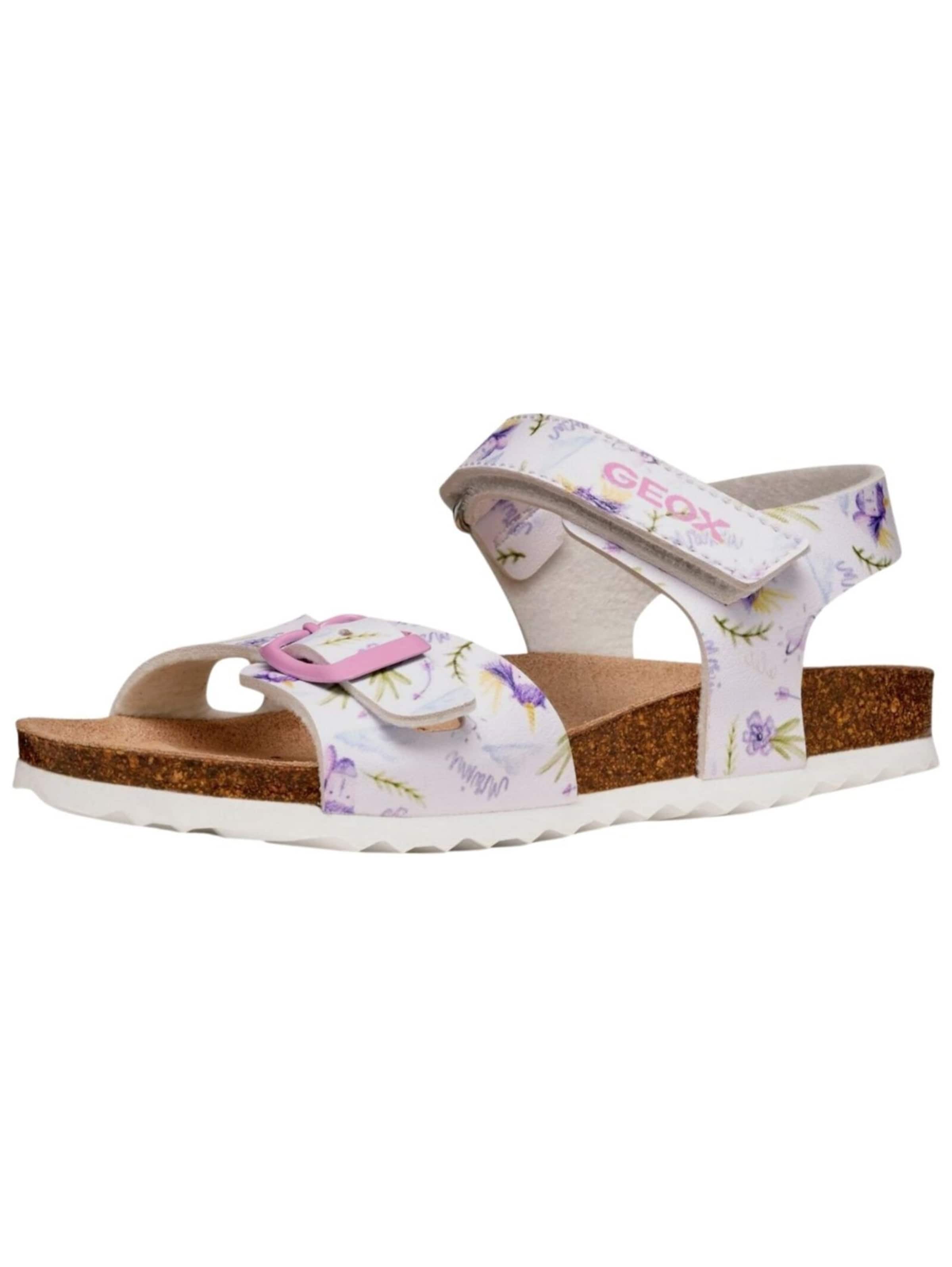 GEOX Sandalen in Wit: voorkant