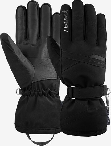 REUSCH Athletic Gloves 'Helena' in Black: front