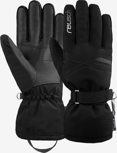 REUSCH Sporthandschoenen 'Helena' in de kleur Zwart / Zilver, Productweergave