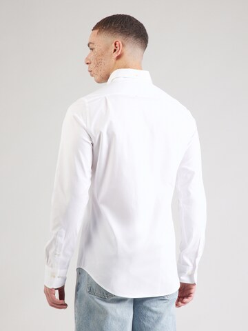 GANT Slim fit Button Up Shirt in White