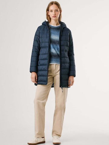 Pepe Jeans Winterjas 'Sally' in Blauw