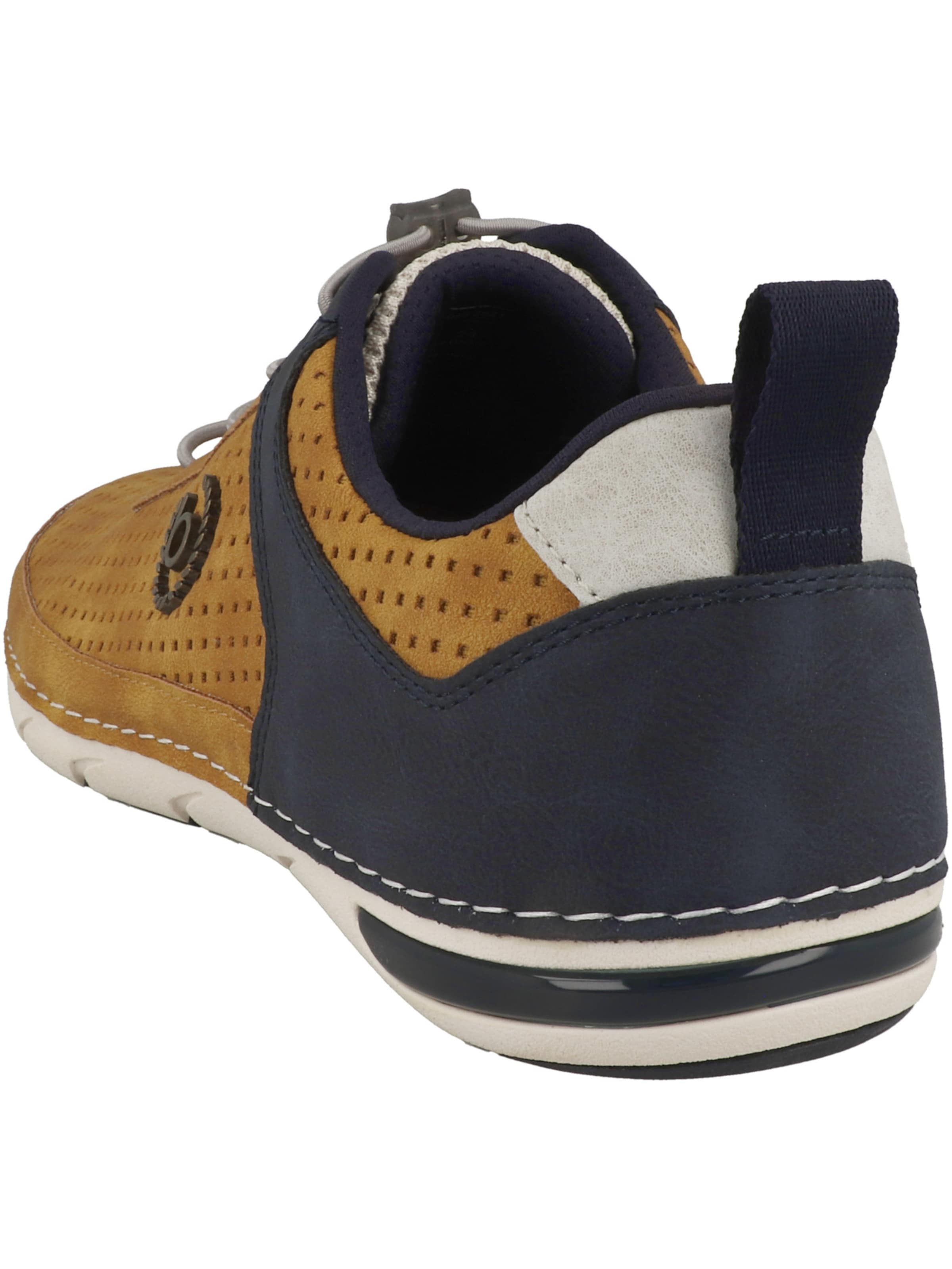 Chaussure de sport à lacets 'ASG03' bugatti en jaune